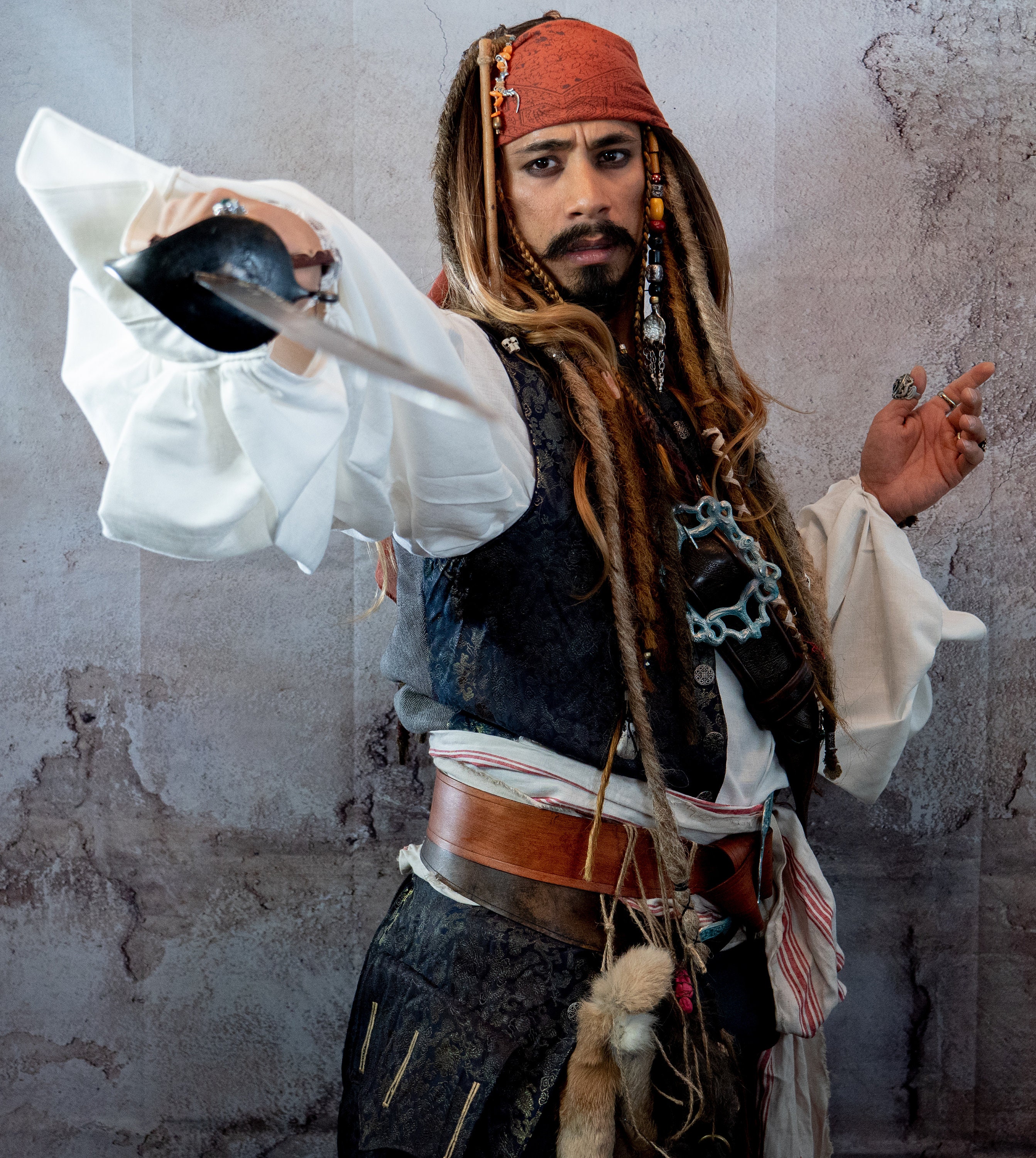 Betuttelen wiel baden Nieuwe video Realistische Captain Jack Sparrow Dead Men Tell - Etsy België