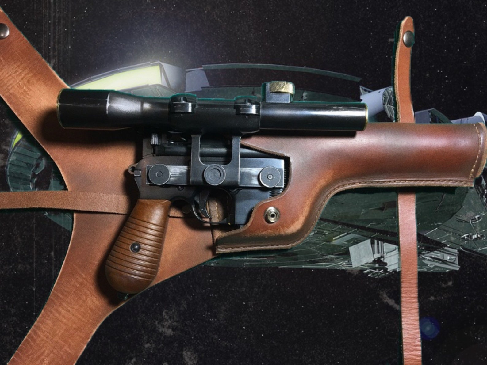 Han Solo Blaster Holster Rig Etsy