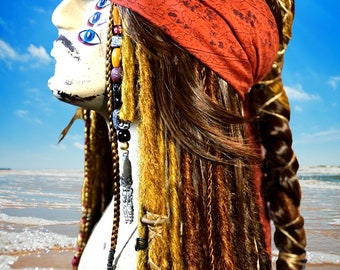Realistic Captain Jack Sparrow Wig New Video