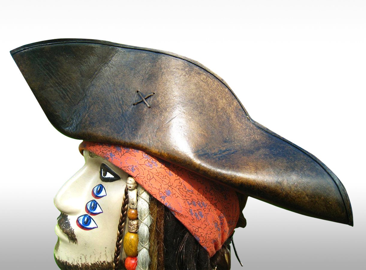 Jack Sparrow Tricorn Hat. Jack Sparrow Hat. Jack Sparrow - Etsy