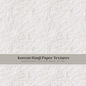 Create Elegant Designs with White Korean Hanji Paper Texture Natural Mulberry Paper Fine Fiber Digital Art Paper PNG