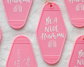Electric West Retro Motel Key Tags Key Chain Vintage Key Etsy