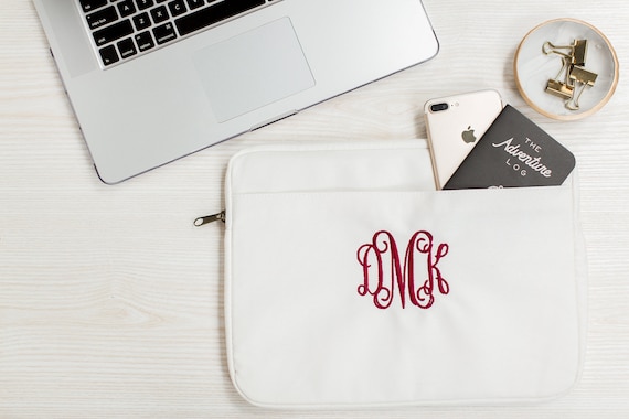 monogram macbook case