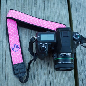 Monogram Camera Strap | Camera Strap | Personalized Camera Strap | Canon Rebel Camera Strap | Nikon Camera Strap | Photographer Gift | DSLR