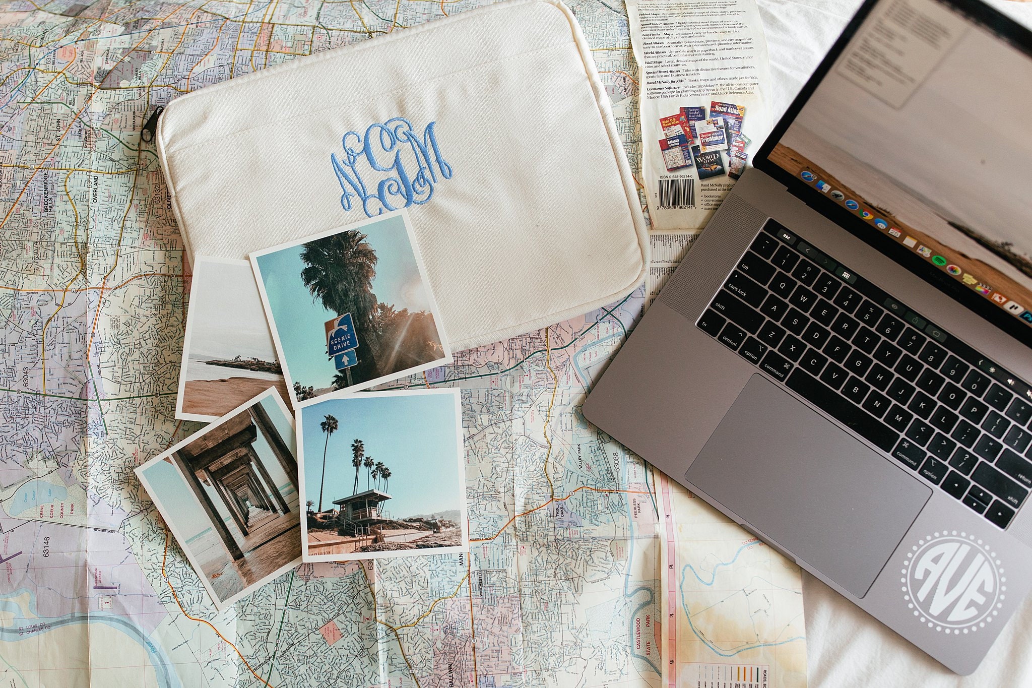 monogram macbook air case