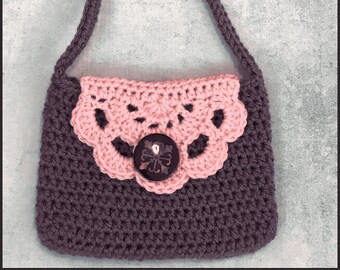 Toy Crocheted Purse for kids ! - Ready to Ship!