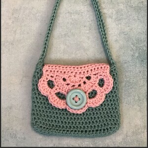 Toy Crocheted Purse for kids ! - Ready to Ship!