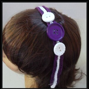 5 Crocheted Headbands!  SALE!  Various sizes!  Ready to ship!