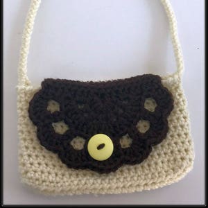 Toy Crocheted Purse - Ready to Ship!