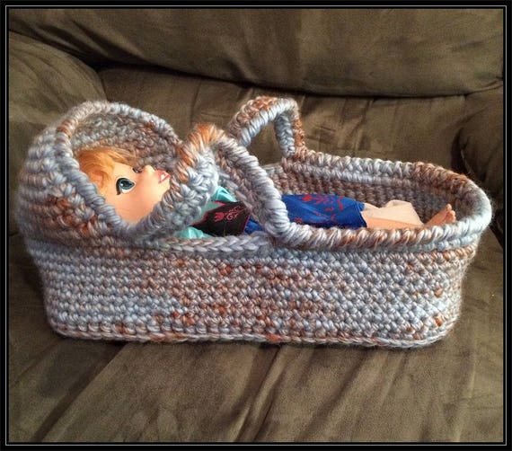 free crochet pattern doll basket