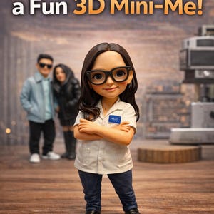Figura 3D personalizada / Miniatura personalizada a partir de foto, 17 cm