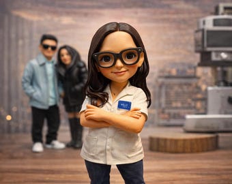Personalized 3D Figurine | Custom Miniature from Photo, 17cm