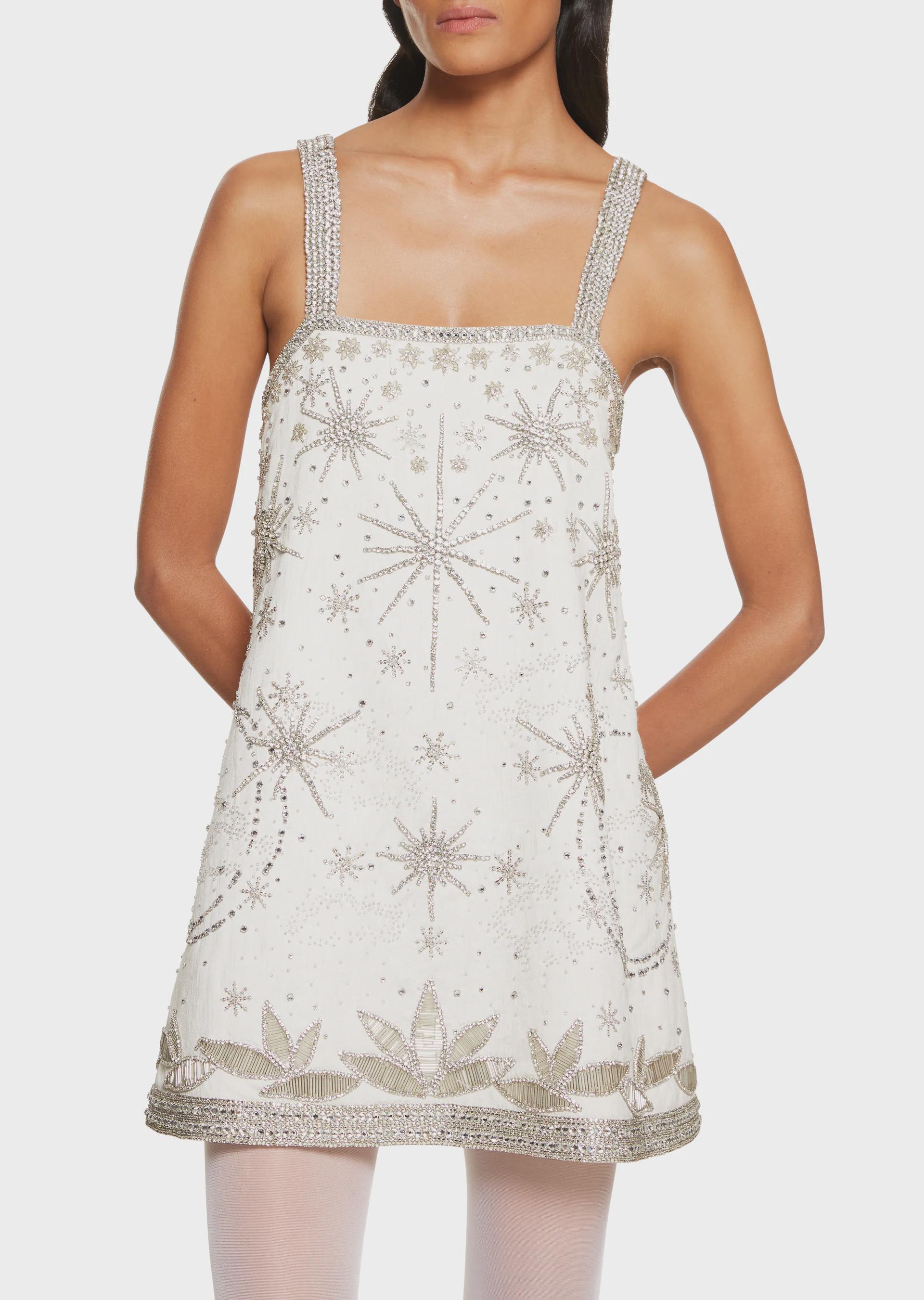 cowl about mini dress Velvet Bloom Cowl Mini Dress