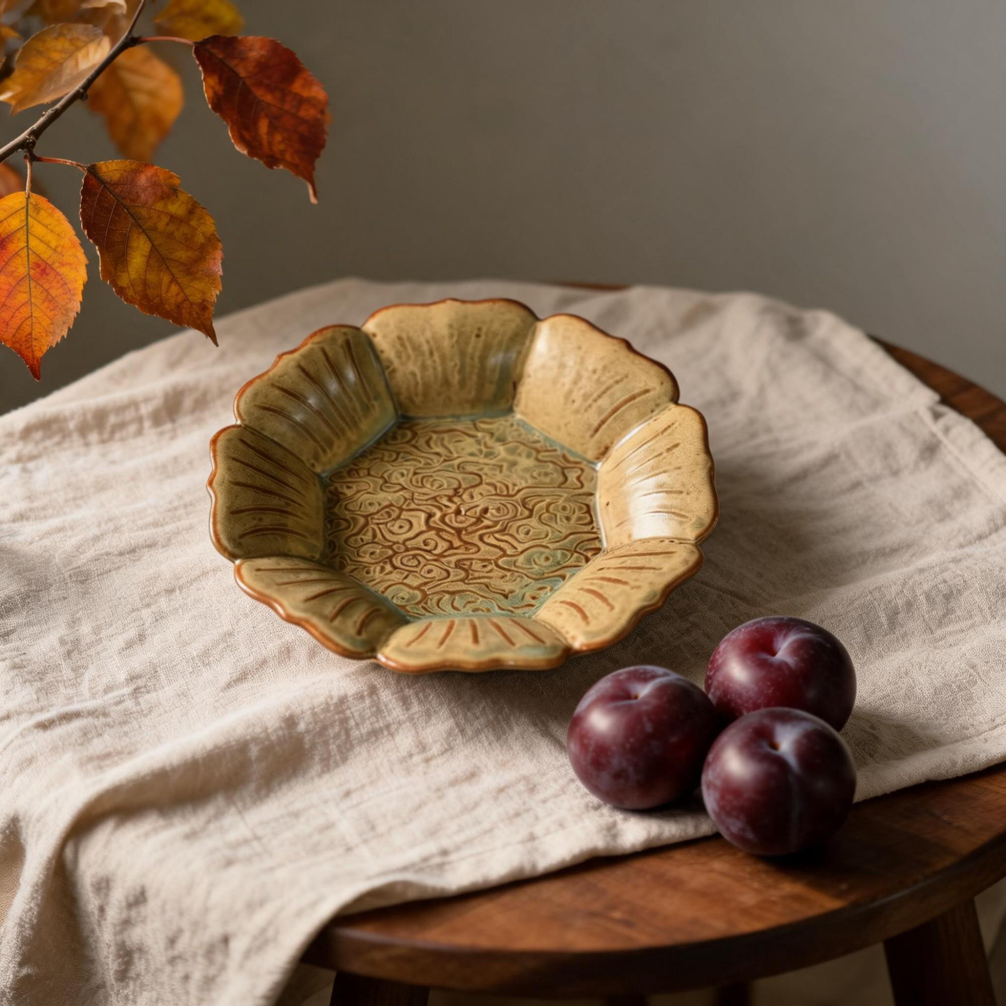 Japanese Plates With Reactive Glaze - Etsy