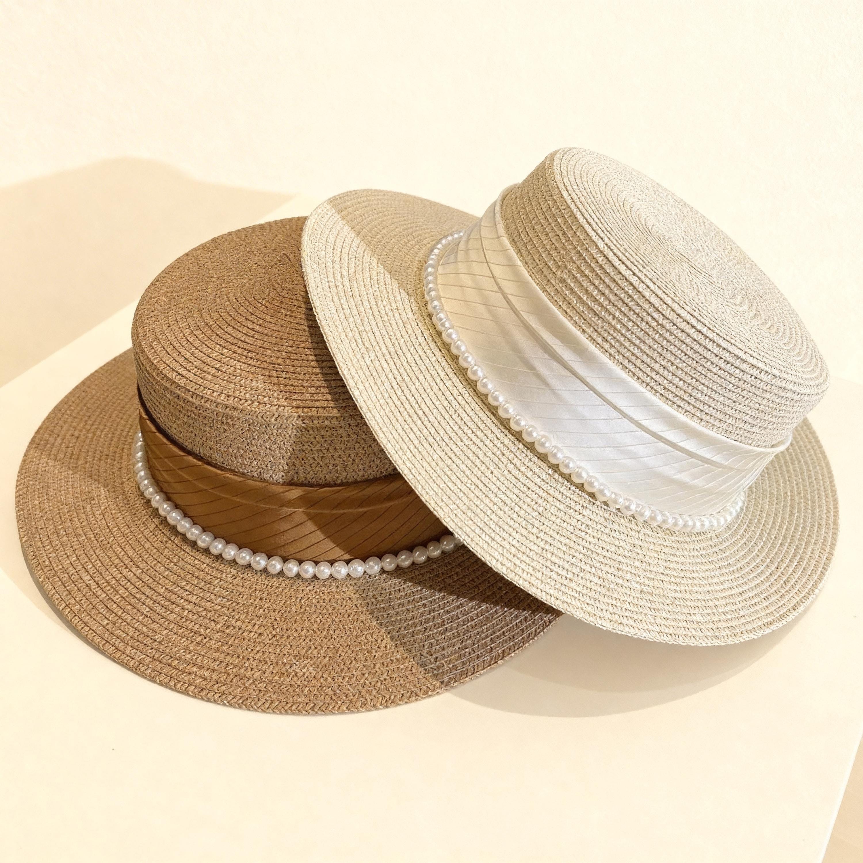 knee length dresses for ladies New Summer Straw Sun Hats for Women Ladies Fashion Flat Brim Ribbon Be   www.Nuroco.com