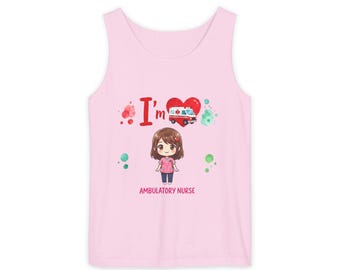 Jag är en ambulerande sjuksköterska linne | Söt sjuksköterska chibi-design