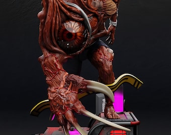 Mutagen Overgrowth Tyrant | Evolving Bio Nightmare | STL 3D PRINT | Horror Mutation Statue