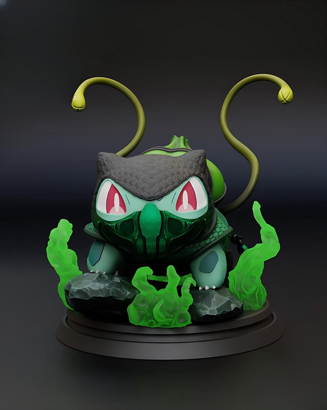 Digimon – Ninja Bulbasaur | Shadow Leaf Assassin STL Statue | 3D Print ...