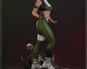 Special Ops Strike Valkyrie | Elite Combat Enforcer | STL 3D PRINT | Action Hero Statue