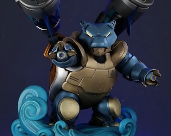 Mecha Celestial Titan | Legendary Cyber Beast | Diorama STL | 3D PRINT