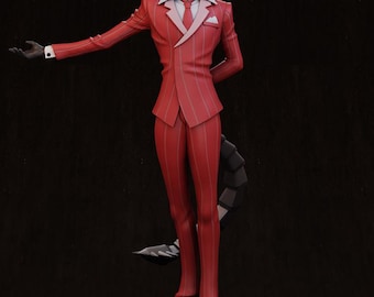 Infernal Strategist Archdemon | Crimson Hell Overseer | STL 3D PRINT | Dark Fantasy Statue