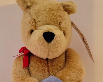 Vintage GUND Plush Classic Winnie the Pooh New Plush Teddy Bear Be My Hunny Pooh Classic Disney, New with Tags