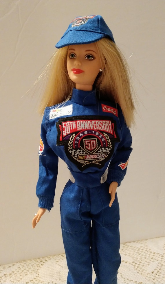 Vintage Nascar Barbie 1998 Special Edition Collectible Etsy