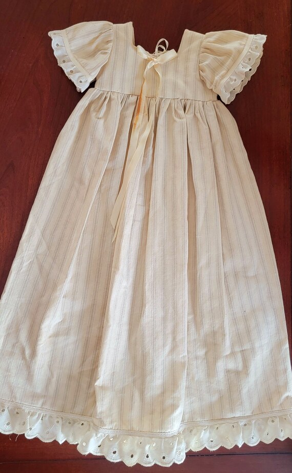 Vintage Baby or Doll Dress or Christening Gown, Co