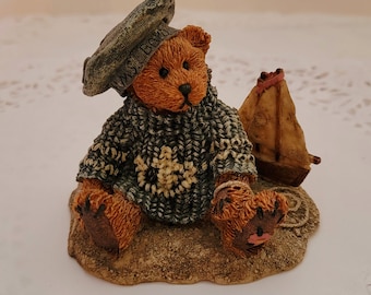 Boyds Bear and Friends Figurine, 1993, Wind In The Willows, Style 2012, Special Edition Boyds Collection with Original Box