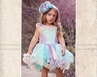 Berlin's Lace Dress Sizes Newborn to 14 Kids PDF Sewing Pattern