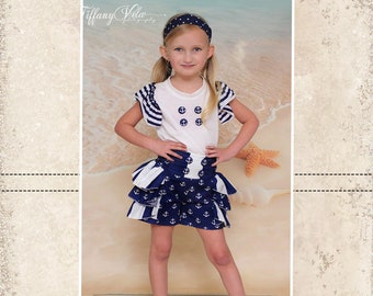 Sage's sailor shorts Pants and Capris PDF Pattern sizes 6 months to 8