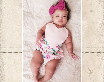 Calla's Valentine's Romper Sizes NB to 4T Kids PDF Pattern | A0 and Projector Files | Boutique Style | Babies | Toddlers | Overalls | Jumper