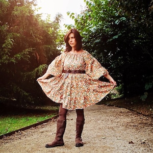 Hazel&#39;s Women&#39;s Hippie Dress PDF Pattern size XS to XL