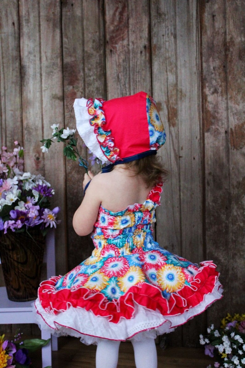Beauty's Bonnet Sizes NB to 5T Kids PDF Pattern image 4