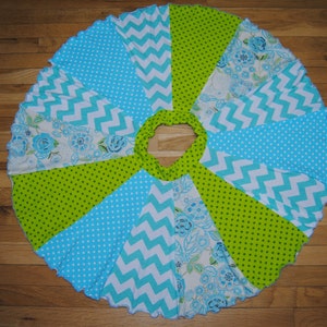 Aylah's knit twirly circle skirt PDF Pattern NEW sizes 6-12 months to size 8 image 4