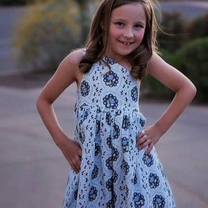 Paris' Party Dress PDF Sewing Pattern sizes Newborn to 15/16 Kids Plus FREE Doll Pattern image 6