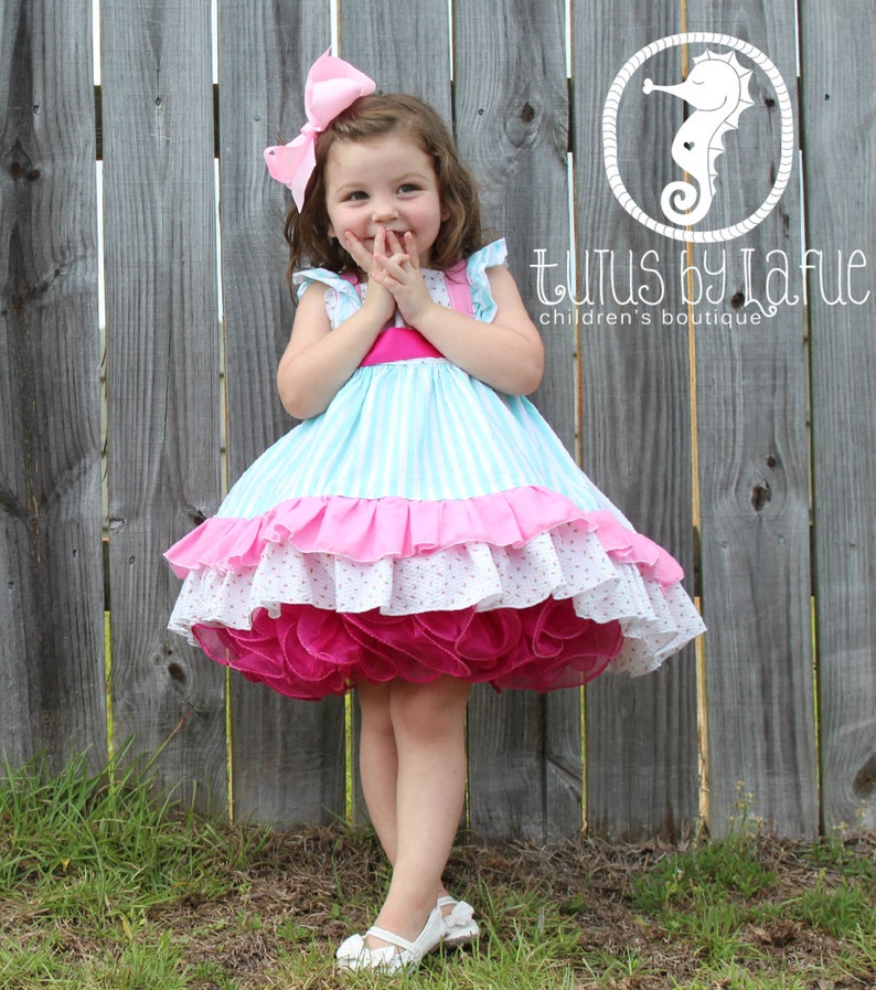 Cherri's Rounded Cupcake Skirt Sizes NB to 8 Kids PDF Pattern Pageants Pageantwear Fishing Line Skirt Cupcake Skirt Glitz image 4