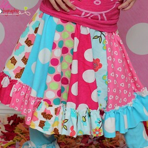 Aylah's Knit Twirly Circle Skirt PDF Pattern NEW Sizes - Etsy