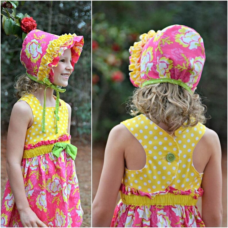 Beauty's Bonnet Sizes NB to 5T Kids PDF Pattern image 7