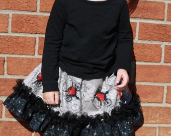 Izzy's Double Ruffle Shirt Skirt PDF Pattern size 6-12 months up to size 8