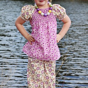 Bonnie's Princess Pants PDF Pattern size 6 months to size 8 image 3