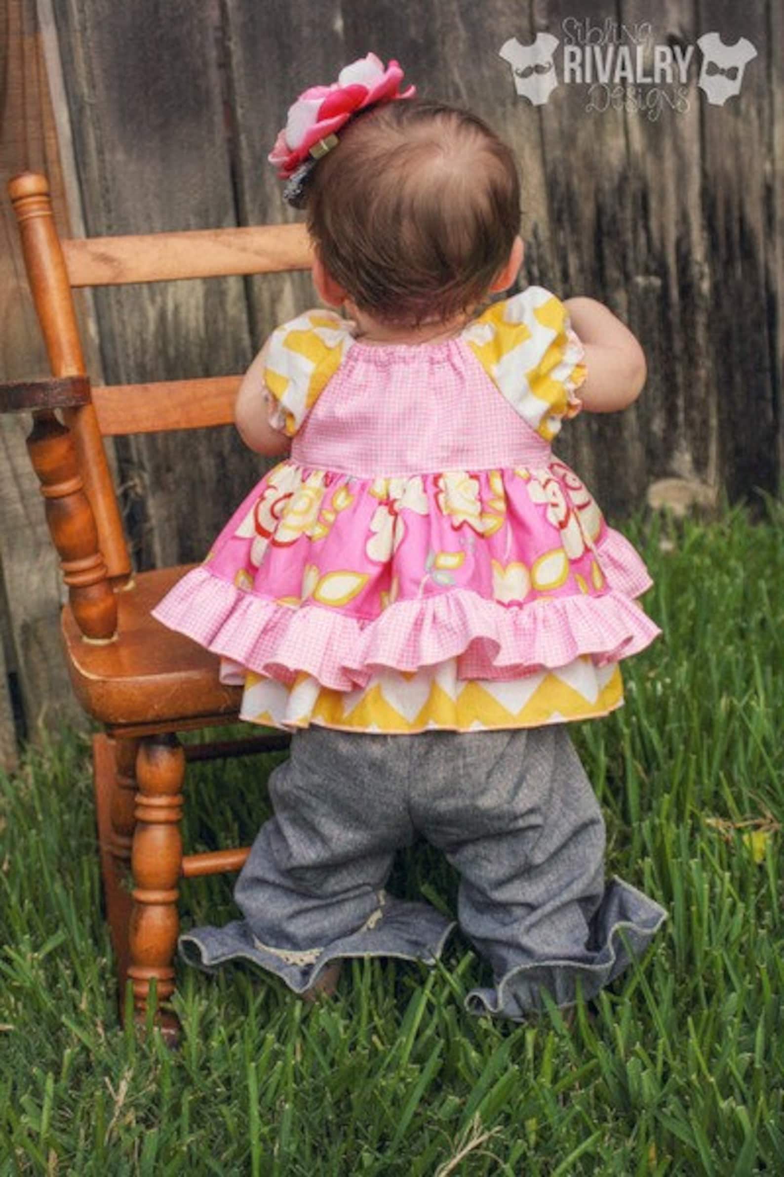 Baby Caroline's Princess Top PDF Pattern Sizes Newborn to 18/24m - Etsy