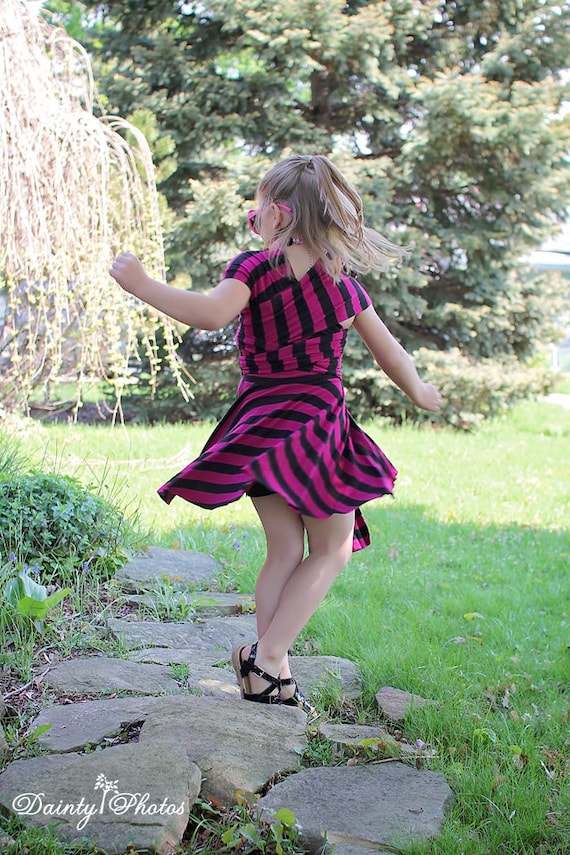 Girls infinity dress top