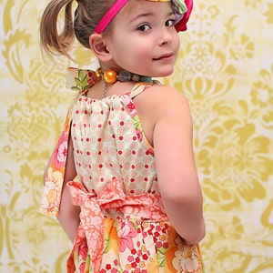 Paulette's Pillowcase Maxi Dress PDF Pattern Sizes 6/12m to 8 girls image 2