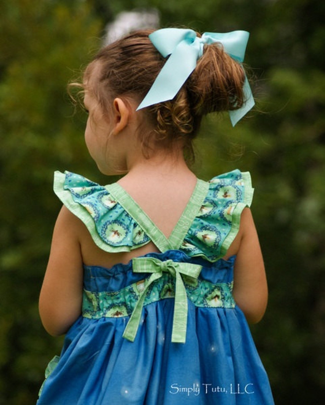 Dahlia's Double Flutter Pocket Top Dress and Maxi PDF Etsy