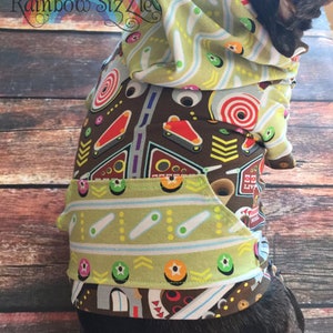 Toby's Hooded T-Shirt for Small Breed Dogs PDF Pattern sizes XS to XL image 8