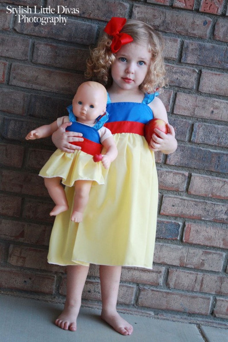 Bethany's Fancy Party Dress Sizes NB to 15/16 Kids and Doll PDF Pattern image 7