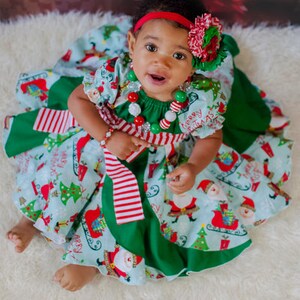 Violette's Swirly Peasant Dress PDF Pattern sizes Newborn to 8 Kids Plus FREE Doll Pattern image 8