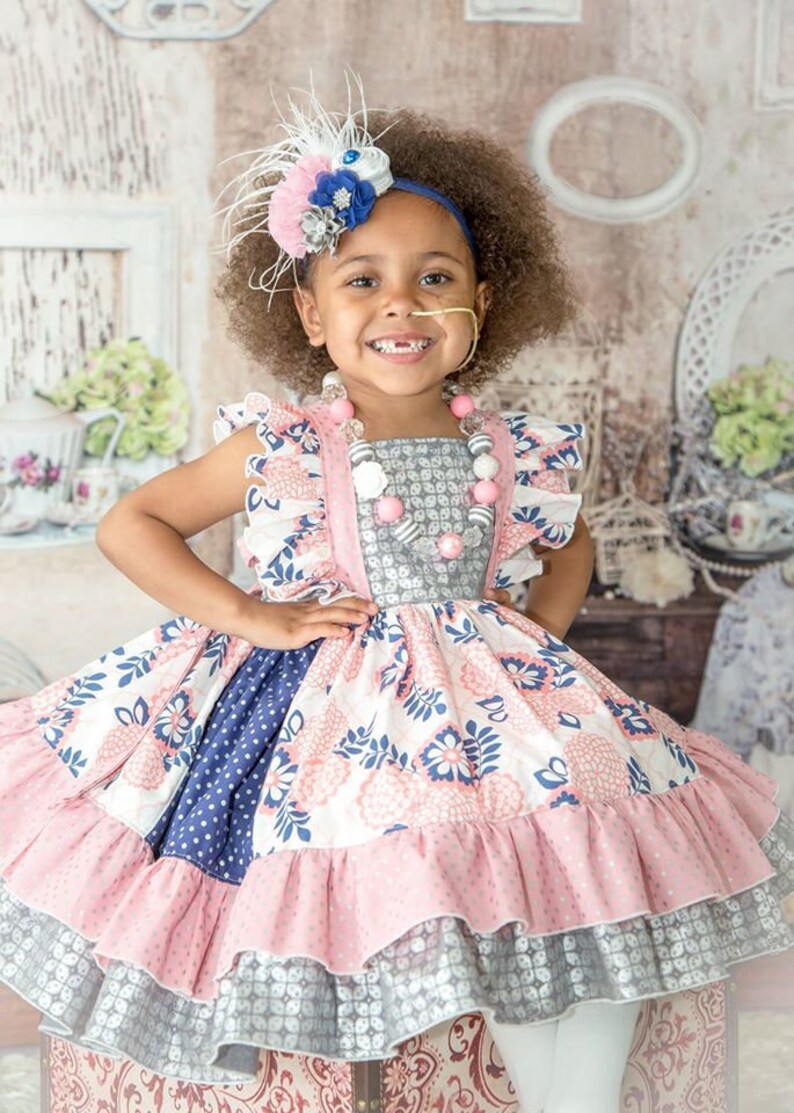 Nova's Square Flutter Top and Dress PDF Pattern Sizes Newborn to 14 Kids Plus FREE Doll Pattern image 3