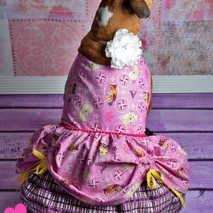 Poppy's Peekaboo Dress for Large Breed Dogs PDF Pattern sizes XS to XL image 3